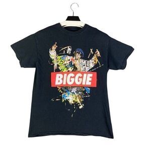 The Notorious Big Shirt Biggie Smalls T-Shirt Mens Tee‎ Rap Hip Hop Black Size M
